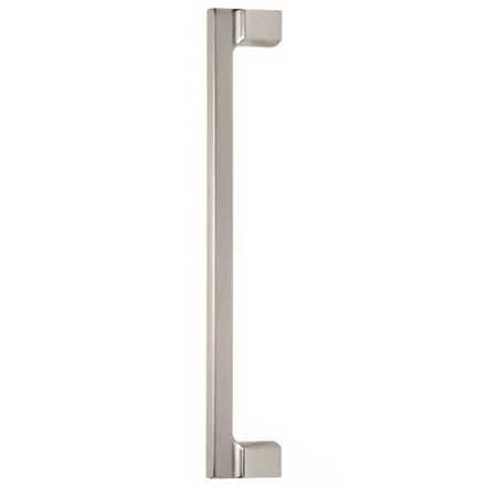 Atlas Homewares [A528-BRN] Die Cast Zinc Appliance Pull Handle - Reeves Series - Brushed Nickel Finish - 12&quot; C/C - 13&quot; L