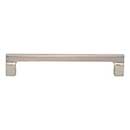 Atlas Homewares [A524-BRN] Die Cast Zinc Cabinet Pull Handle - Reeves Series - Oversized - Brushed Nickel Finish - 6 5/16&quot; C/C - 7&quot; L