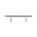 Atlas Homewares [A837-CH] Plated Steel Cabinet Pull Handle - Skinny Linea Series - Standard Size - Polished Chrome Finish - 3&quot; C/C - 5 3/8&quot; L