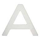Atlas Homewares [PGNA-SS] Stainless Steel House Letter - Paragon Series - Letter A - Brushed Finish - 4" H