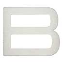 Atlas Homewares [PGNB-SS] Stainless Steel House Letter - Paragon Series - Letter B - Brushed Finish - 4" H