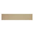 Brass Accents [A09-P0830-609ADH] Stainless Steel Door Kick Plate - Adhesive Mount - Antique Brass Finish - 8" W x 30" L