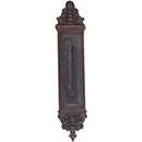 Brass Accents [A04-P5231-CLN-613VB] Solid Brass Door Pull Plate - Apollo w/ Colonial Pull - Venetian Bronze Finish - 3 5/8&quot; W x 18&quot; L