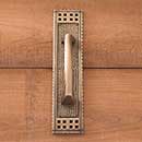Brass Accents [A05-P5351-609] Solid Brass Door Pull Plate - Arts &amp; Crafts - Antique Brass Finish - 2 7/8&quot; W x 11 1/4&quot; L