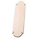 Brass Accents [A07-P0240-619] Solid Brass Door Push Plate - Palladian - Satin Nickel Finish - 3&quot; W x 12&quot; L