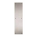 Brass Accents [A02-P7400-630] Stainless Steel Door Push Plate - Satin Finish - 4" W x 16" L