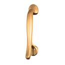 Brass Accents [C02-P7400-606] Solid Brass Door Pull Handle - Satin Brass Finish - 8 3/4&quot; L