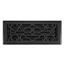 Brass Accents [A03-R6412-622] Cast Brass Decorative Floor Register Vent Cover - Victorian - Weathered Black Finish - 4&quot; x 12&quot;