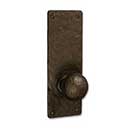 Coastal Bronze [110-00-DUMS] Solid Bronze Dummy Door Handleset - Single - Medium Square Plate - 8&quot; H x 2 3/4&quot; W