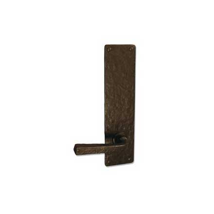 Coastal Bronze [120-00-DUMS] Solid Bronze Dummy Door Handleset - Single - Large Square Plate - 11&quot; H x 2 3/4&quot; W