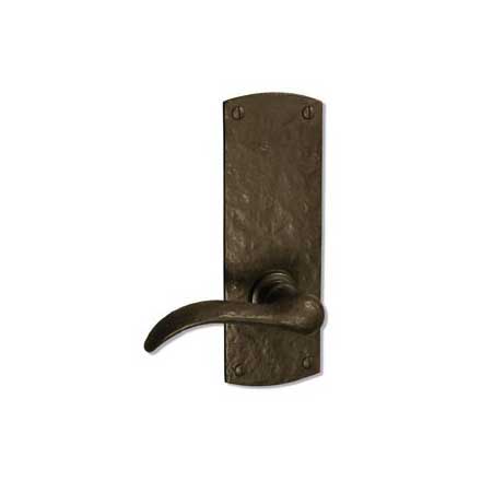 Coastal Bronze [210-00-DUMS] Solid Bronze Dummy Door Handleset - Single - Medium Arch Plate - 8&quot; H x 2 3/4&quot; W