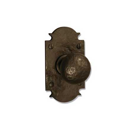 Coastal Bronze [300-00-DUMS] Solid Bronze Dummy Door Handleset - Single - Small Euro Plate - 5&quot; H x 2 3/4&quot; W