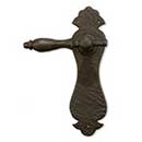 Coastal Bronze [900-00-DUMS] Solid Bronze Dummy Door Handleset - Single - Hourglass Plate - 9 3/4" H x 2 3/4" W