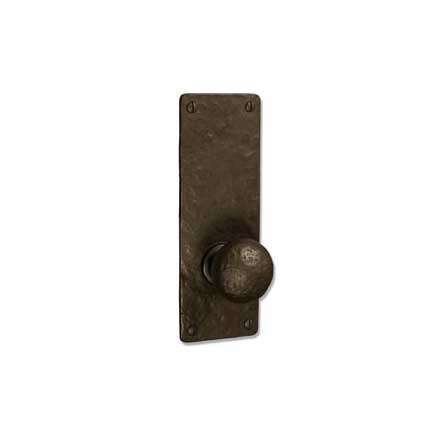 Coastal Bronze 110 Series Solid Bronze Passage/Privacy Door Handleset - Medium Square Plate - 8&quot; H x 2 3/4&quot; W