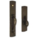 Coastal Bronze 230 Series Solid Bronze Mortise Door Entry Set - Tall Arch Plate - 18&quot; H x 2 3/4&quot; W