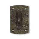 Coastal Bronze [30-251] Solid Bronze Patio Door Bolt - Arch Plate - 2&quot; x 3&quot; Plate