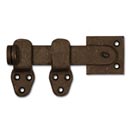 Coastal Bronze [50-420] Solid Bronze Gate Drop Bar Flip Latch - Lockable - 3 Piece - 5&quot; L
