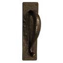 Coastal Bronze [125-95-PUL] Solid Bronze Door Pull Handle - Cobra Pull on Square Plate - 12" L