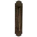 Coastal Bronze [325-90-PUL] Bronze Door Pull Handle - Bar Pull on Euro Plate - 12&quot; L