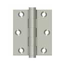 3" x 2 1/2" Brass Door Butt Hinges - Deltana Door Hinges - Architectural Door Hardware