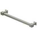 Deltana [MP70U15] Solid Brass Cabinet Pull Handle - Manhattan Series - Oversized - Brushed Nickel Finish - 7&quot; C/C - 7 13/16&quot; L