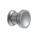 Deltana [CHAL10U26D] Solid Brass Cabinet Knob - Chalice Series - Brushed Chrome Finish - 1" Dia.