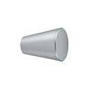 Deltana [KC20U26D] Solid Brass Cabinet Knob - Cone Series - Brushed Chrome Finish - 3/4" Dia.