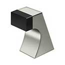 Deltana [FDB250U14] Solid Brass Door Universal Floor Bumper - Contemporary - Polished Nickel Finish - 2 1/2" L