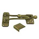 Deltana [DG525U5] Solid Brass Door Guard - Antique Brass Finish - 5&quot; L