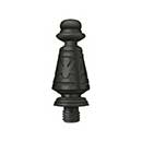 Deltana [DSPUT10B] Solid Brass Door Butt Hinge Finial - Ornate - Oil Rubbed Bronze Finish - 5/8&quot; Dia.