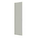 Deltana [PP3515U15] Solid Brass Door Push Plate - Brushed Nickel Finish - 3 1/2&quot; W x 15&quot; L
