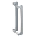 Deltana [SSPOBB24U32D] Stainless Steel Back-To-Back Door Pull Handle - Offset - Square Bar - Brushed Finish - 24&quot; L