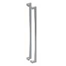 Deltana [SSPOBB48U32D] Stainless Steel Back-To-Back Door Pull Handle - Offset - Square Bar - Brushed Finish - 48&quot; L