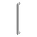 Deltana [SSP2410U32D] Stainless Steel Single Side Door Pull Handle - Contemporary Square - Brushed Finish - 24" C/C - 25" L