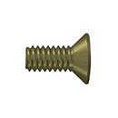 Deltana [SCMB1205U5] Solid Brass Machine Screw - #12 x 1/2" - Flat Head - Phillips - Antique Brass Finish
