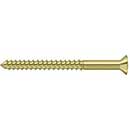 Deltana [SCWB1025U3] Solid Brass Wood Screw - #10 x 2 1/2" - Flat Head - Phillips - Polished Brass Finish