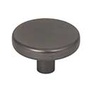 Elements [105L-BNBDL] Die Cast Zinc Cabinet Knob - Gibson Series - Brushed Pewter Finish - 1 5/8" Dia.