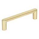 Elements [105-96BG] Die Cast Zinc Cabinet Pull Handle - Gibson Series - Standard Size - Brushed Gold Finish - 96mm C/C - 4 1/4" L