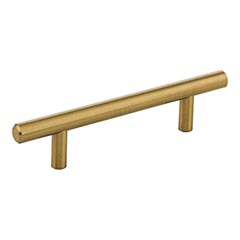 Elements [156SBZ] Plated Steel Cabinet Bar Pull Handle - Naples Series - Standard Size - Satin Bronze Finish - 96mm C/C - 6 1/8&quot; L
