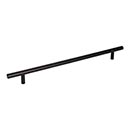 Elements [368MB] Plated Steel Cabinet Bar Pull Handle - Naples Series - Oversized - Matte Black Finish - 288mm C/C - 14 1/2" L