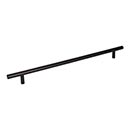 Elements [496MB] Plated Steel Cabinet Bar Pull Handle - Naples Series - Oversized - Matte Black Finish - 416mm C/C - 19 1/2" L