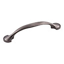 Elements [647-96BNBDL] Die Cast Zinc Cabinet Pull Handle - Watervale Series - Standard Size - Brushed Pewter Finish - 96mm C/C - 5 3/8&quot; L