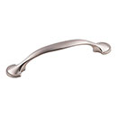 Elements [647-96SN] Die Cast Zinc Cabinet Pull Handle - Watervale Series - Standard Size - Satin Nickel Finish - 96mm C/C - 5 3/8&quot; L
