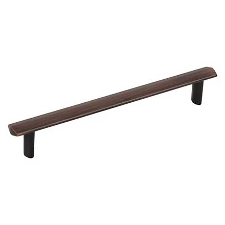 Elements [641-160DBAC] Die Cast Zinc Cabinet Pull Handle - William Series - Oversized - Brushed Oil Rubbed Bronze Finish - 160mm C/C - 7 1/2&quot; L