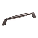 Elements [988-128BNBDL] Die Cast Zinc Cabinet Pull Handle - Zachary Series - Oversized - Brushed Pewter Finish - 128mm C/C - 5 3/4&quot; L