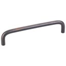 Elements [S271-128DBAC] Steel Cabinet Pull Handle - Torino Series - Oversized - Brushed Oil Rubbed Bronze Finish - 128mm C/C - 5 3/8&quot; L