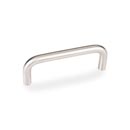 Elements [S271-3SN] Steel Cabinet Pull Handle - Torino Series - Standard Size - Satin Nickel Finish - 3&quot; C/C - 3 5/16&quot; L
