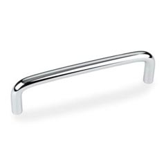 Elements [S271-4PC] Steel Cabinet Pull Handle - Torino Series - Standard Size - Polished Chrome Finish - 4&quot; C/C - 4 5/16&quot; L