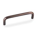 Elements [S271-96DBAC] Steel Cabinet Pull Handle - Torino Series - Standard Size - Brushed Oil Rubbed Bronze Finish - 96mm C/C - 4 1/16&quot; L