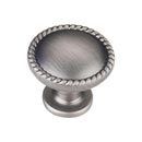 Brushed Pewter Finish - Lindos Series Decorative Cabinet Hardware Collection - Elements Collection by Hardware Resources